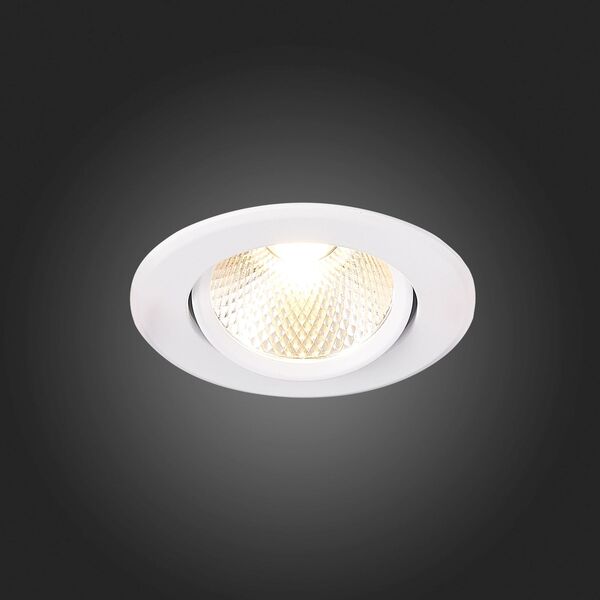 ST211.538.08.36 Св-к встр. Белый LED 1*8W 3000K 640Lm Ra80 36° IP20 D86xH50 220-240V