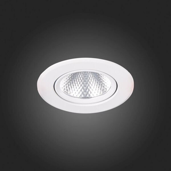 ST211.538.08.36 Св-к встр. Белый LED 1*8W 3000K 640Lm Ra80 36° IP20 D86xH50 220-240V