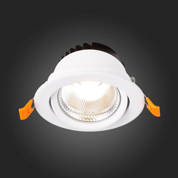 ST211.538.10.24 Св-к встр. Белый LED 1*10W 3000K 750Lm Ra80 24° IP20 D109xH65 220-240V