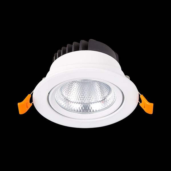 ST211.538.10.24 Св-к встр. Белый LED 1*10W 3000K 750Lm Ra80 24° IP20 D109xH65 220-240V