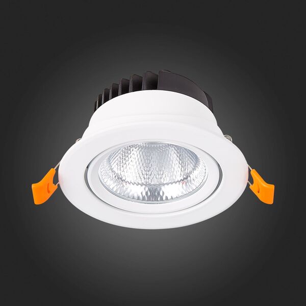 ST211.538.10.24 Св-к встр. Белый LED 1*10W 3000K 750Lm Ra80 24° IP20 D109xH65 220-240V