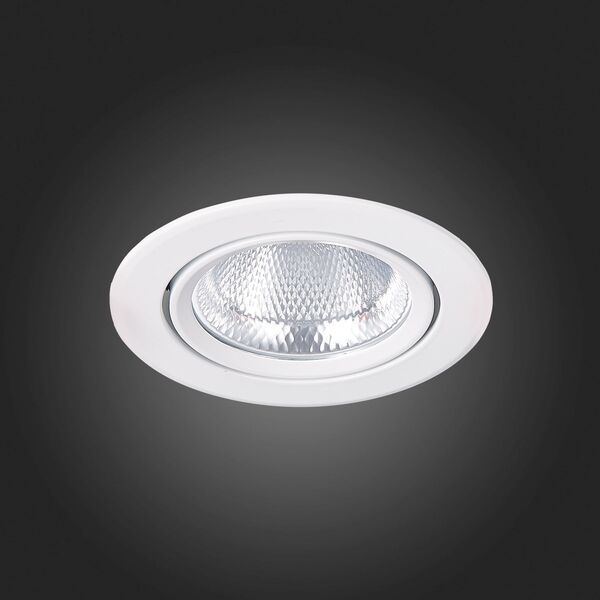 ST211.538.15.24 Св-к встр. Белый LED 1*15W 3000K 1 125Lm Ra80 24° IP20 D109xH65 220-240V