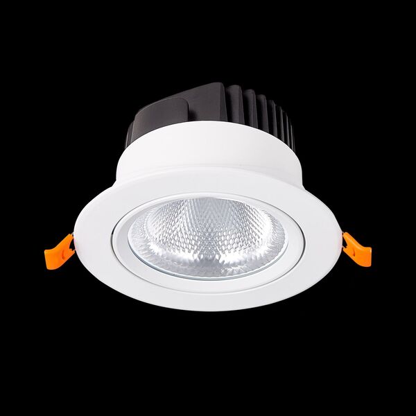 ST211.538.15.36 Св-к встр. Белый LED 1*15W 3000K 1 125Lm Ra80 36° IP20 D109xH65 220-240V