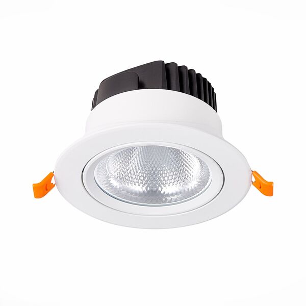 ST211.538.15.36 Св-к встр. Белый LED 1*15W 3000K 1 125Lm Ra80 36° IP20 D109xH65 220-240V