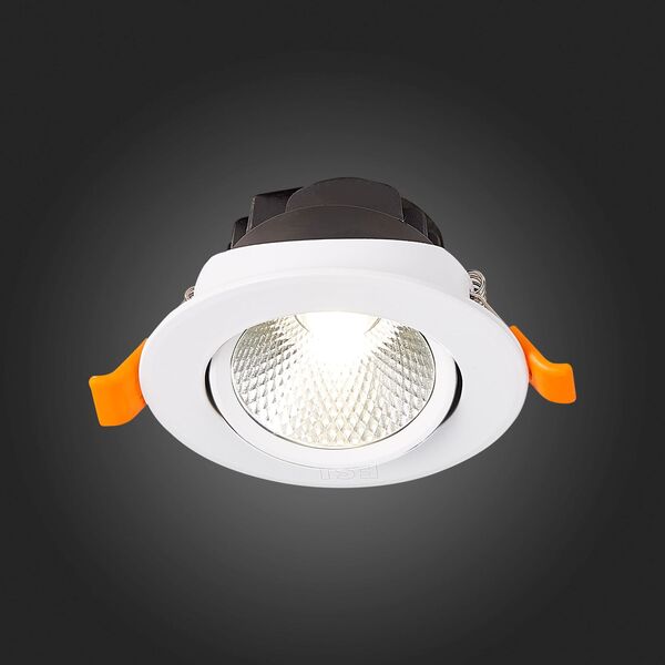 ST211.548.06.24 Св-к встр. Белый LED 1*6W 4000K 480Lm Ra80 24° IP20 D86xH50 220-240V