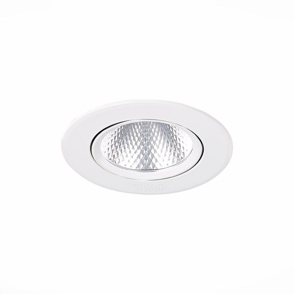 ST211.548.06.24 Св-к встр. Белый LED 1*6W 4000K 480Lm Ra80 24° IP20 D86xH50 220-240V