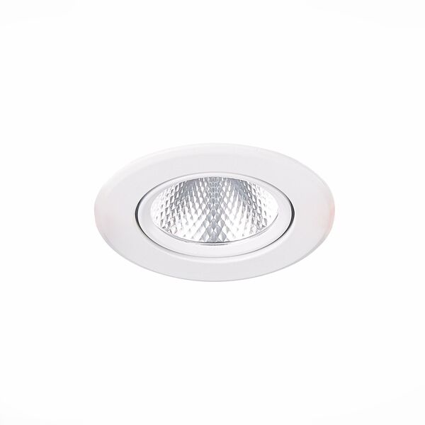 ST211.548.08.24 Св-к встр. Белый LED 1*8W 4000K 640Lm Ra80 24° IP20 D86xH50 220-240V