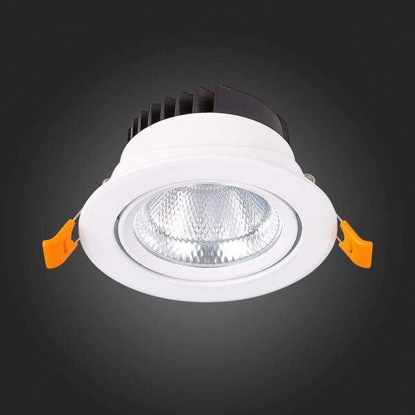 ST211.548.10.24 Св-к встр. Белый LED 1*10W 4000K 750Lm Ra80 24° IP20 D109xH65 220-240V