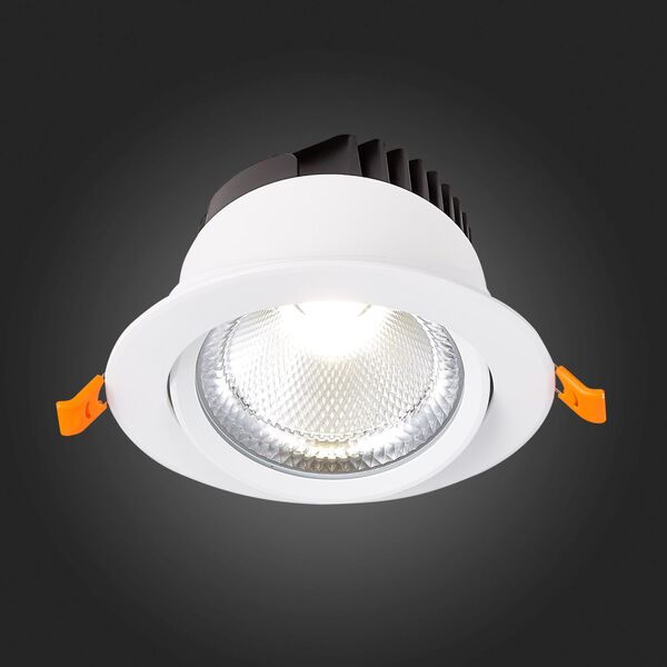 ST211.548.15.24 Св-к встр. Белый LED 1*15W 4000K 1 125Lm Ra80 24° IP20 D109xH65 220-240V