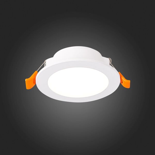 ST212.508.05 Св-к встр. Белый LED 1*5W 3000K/4000K/6000K 375Lm Ra80 110° IP20 D100xH55 220-240V