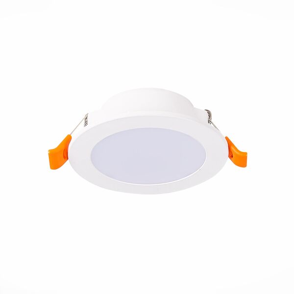 ST212.508.05 Св-к встр. Белый LED 1*5W 3000K/4000K/6000K 375Lm Ra80 110° IP20 D100xH55 220-240V