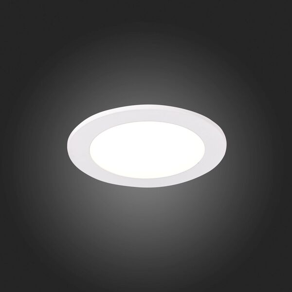 ST212.508.05 Св-к встр. Белый LED 1*5W 3000K/4000K/6000K 375Lm Ra80 110° IP20 D100xH55 220-240V