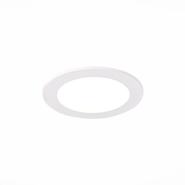 ST212.508.05 Св-к встр. Белый LED 1*5W 3000K/4000K/6000K 375Lm Ra80 110° IP20 D100xH55 220-240V