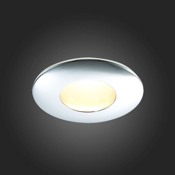 ST213.108.01 Св-к встр. Хром GU10 1*50W  IP44 L84xW84xH50 220V Без ламп