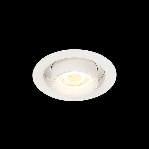 ST702.138.12 Св-к встр. Белый LED 1*12W 3000K 900Lm Ra80 24 IP20 D90xH92 24°V