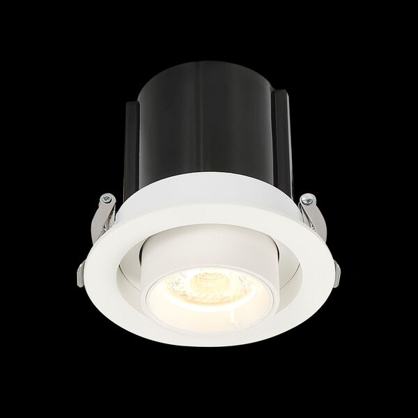 ST702.138.12 Св-к встр. Белый LED 1*12W 3000K 900Lm Ra80 24 IP20 D90xH92 24°V