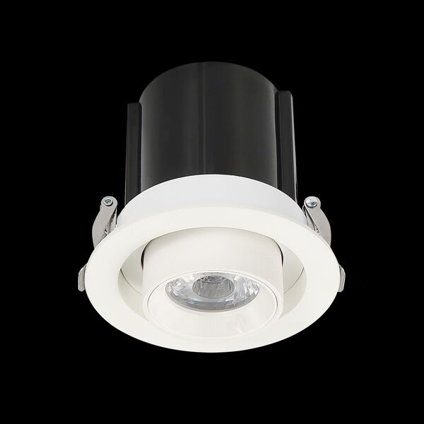 ST702.138.12 Св-к встр. Белый LED 1*12W 3000K 900Lm Ra80 24 IP20 D90xH92 24°V