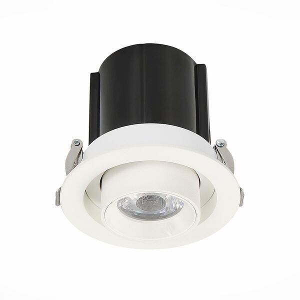 ST702.138.12 Св-к встр. Белый LED 1*12W 3000K 900Lm Ra80 24 IP20 D90xH92 24°V