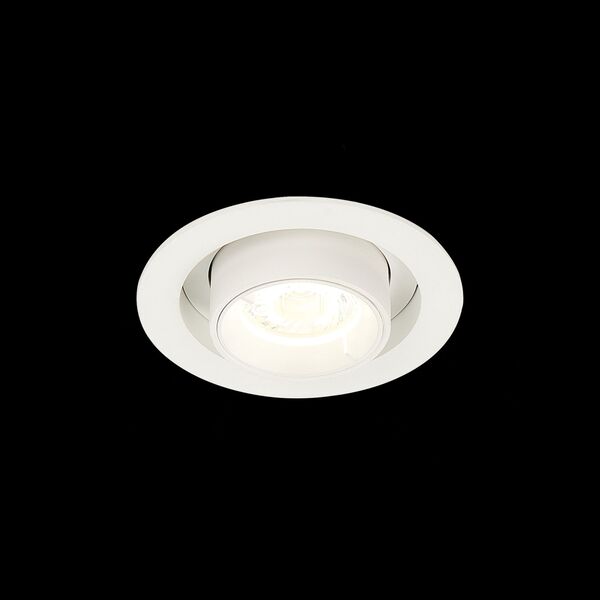 ST702.148.12 Св-к встр. Белый LED 1*12W 4000K 900Lm Ra80 24 IP20 D90xH92 24°V