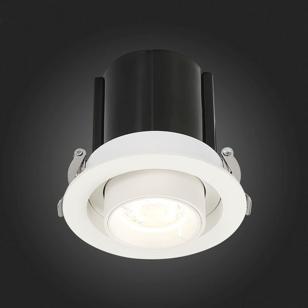 ST702.148.12 Св-к встр. Белый LED 1*12W 4000K 900Lm Ra80 24 IP20 D90xH92 24°V