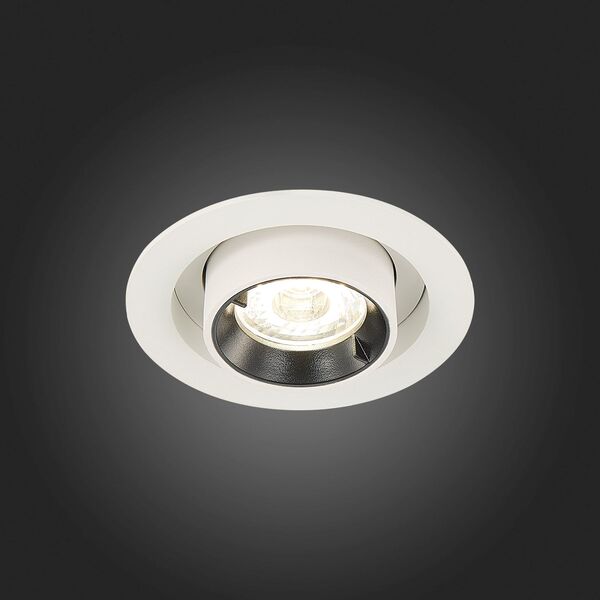 ST702.238.12 Св-к встр. Белый LED 1*12W 3000K 900Lm Ra80 24 IP20 D90xH92 24°V
