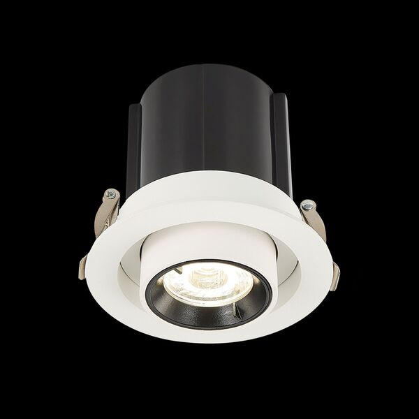 ST702.238.12 Св-к встр. Белый LED 1*12W 3000K 900Lm Ra80 24 IP20 D90xH92 24°V
