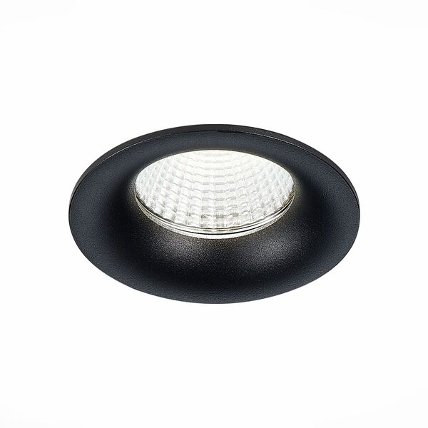 ST703.438.10 Св-к встр. Черный LED 1*10W 3000K 900Lm Ra>90 38° IP20 D85xH75 170-240V