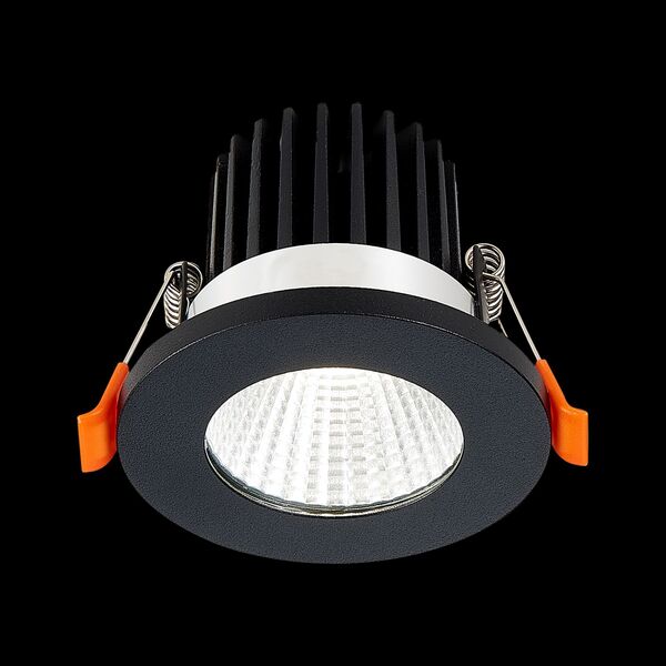 ST704.438.10 Св-к встр. Черный LED 1*10W 3000K 900Lm Ra>90 38° IP20 D80xH60 170-240V