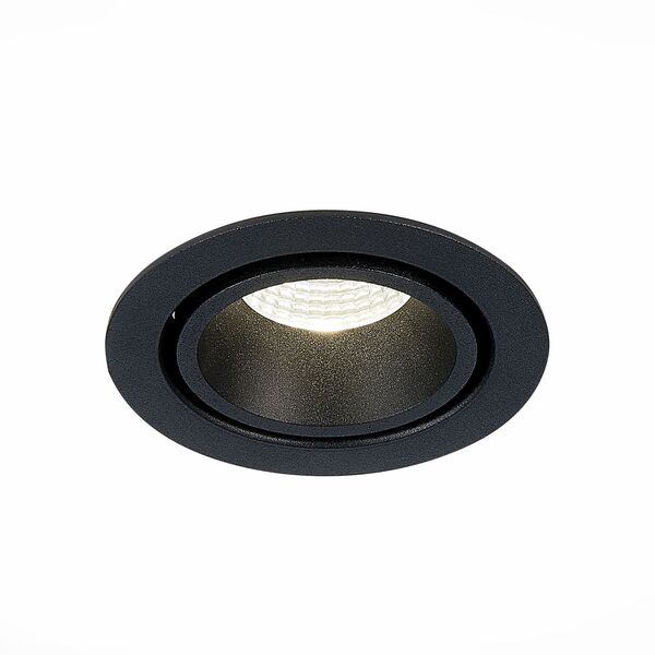 ST705.448.10 Св-к встр. Черный LED 1*10W 4000K 750Lm Ra>90 38° IP20 D102xH85 170-240V