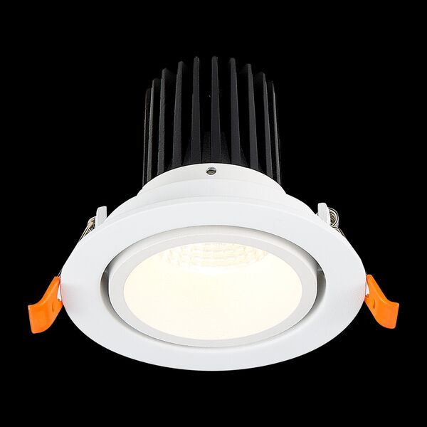 ST705.538.10 Св-к встр. Белый LED 1*10W 3000K 750Lm Ra>90 38° IP20 D102xH85 170-240V