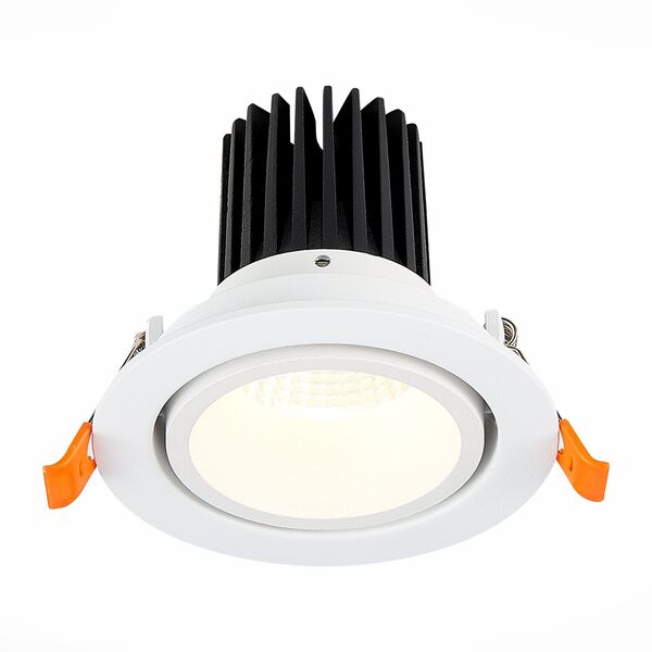 ST705.538.10 Св-к встр. Белый LED 1*10W 3000K 750Lm Ra>90 38° IP20 D102xH85 170-240V