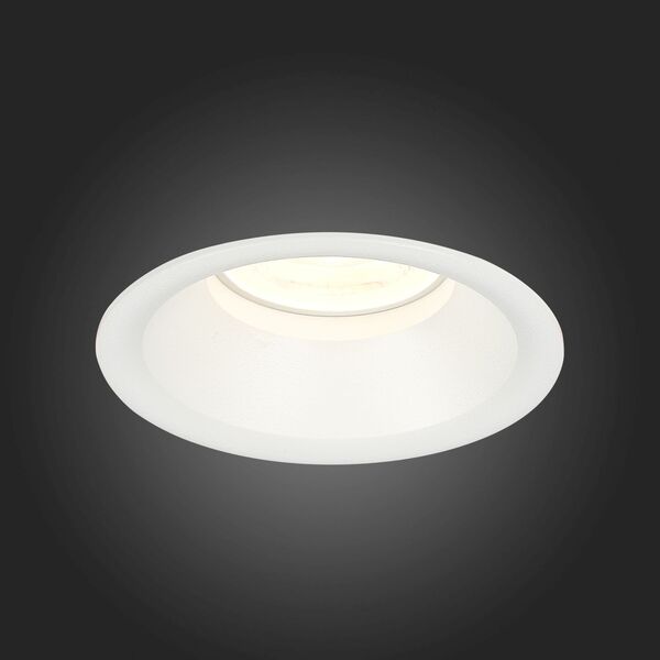 ST201.508.01 Встраиваемый светильник ST-Luce Матовый белый/Матовый белый GU10 1*50W