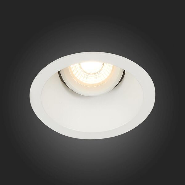ST207.508.01 Встраиваемый светильник ST-Luce Матовый белый/Матовый белый GU10 1*50W