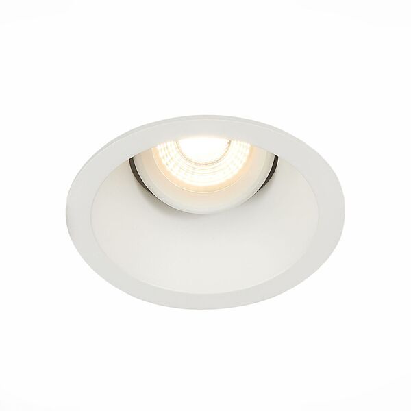ST207.508.01 Встраиваемый светильник ST-Luce Матовый белый/Матовый белый GU10 1*50W