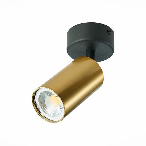 ST303.202.01 Потолочный светильник Золотистый GU10 1*50W  IP20 D70xH168 220V Без ламп
