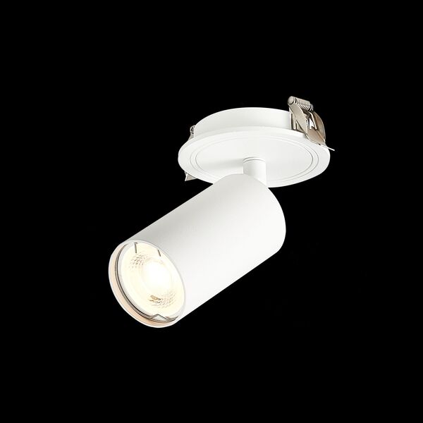 ST303.508.01 Встраиваемый светильник ST-Luce Матовый белый/Матовый белый GU10 1*50W
