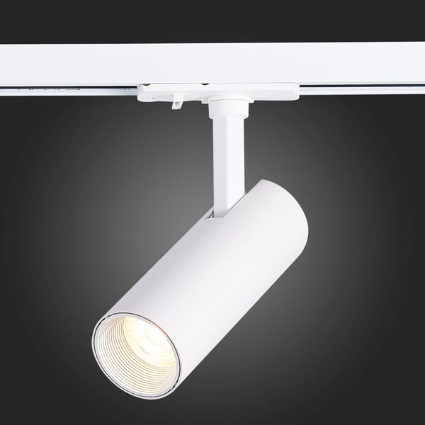 ST350.536.10.36 Св-к трек. Мат. белый LED 1*10W 3000K 900Lm Ra≥80 36° IP20 L137xW49xH171 100-240V