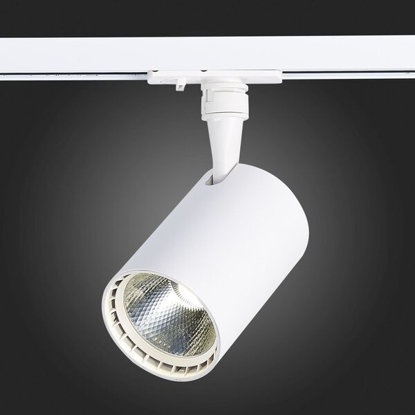 ST351.536.15.36 Св-к трек. Мат. белый LED 1*15W 3000K 1 350Lm Ra≥80 36° IP20 L118xW78xH174 100-240V