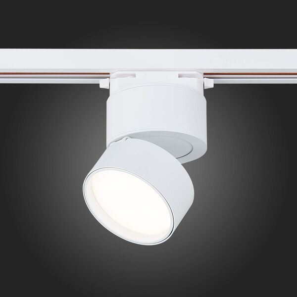 ST651.546.09 Св-к трек. Белый LED 1*9W 4000K 720Lm Ra>90 120° IP20 D85xH122 170-240VV