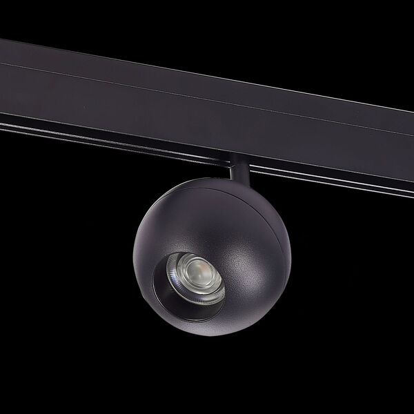 ST354.436.12 Магнитный трековый светильник Черный LED 1*12W 3000K 680Lm Ra>80 36° IP20 L120xW100xH19