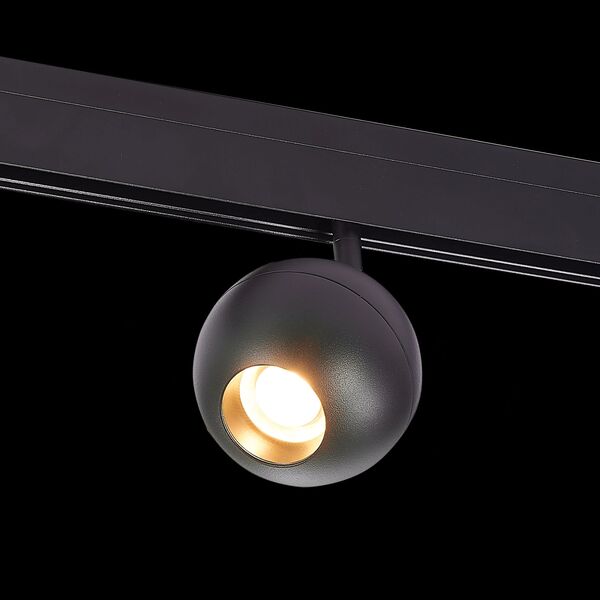 ST354.446.12 Магнитный трековый светильник Черный LED 1*12W 4000K 680Lm Ra>80 36° IP20 L120xW100xH19