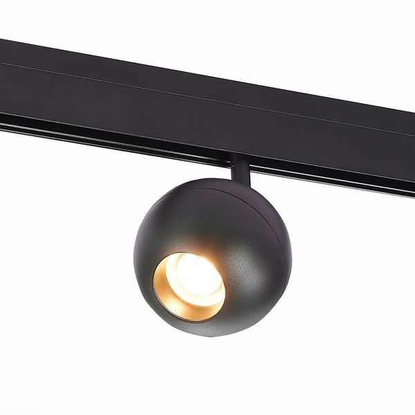 ST354.446.12 Магнитный трековый светильник Черный LED 1*12W 4000K 680Lm Ra>80 36° IP20 L120xW100xH19