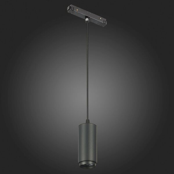 ST357.433.06 Магнитный трековый светильник подвесной ZOOM Черный LED 1*6W 3000K 667Lm Ra>80 10-60° I