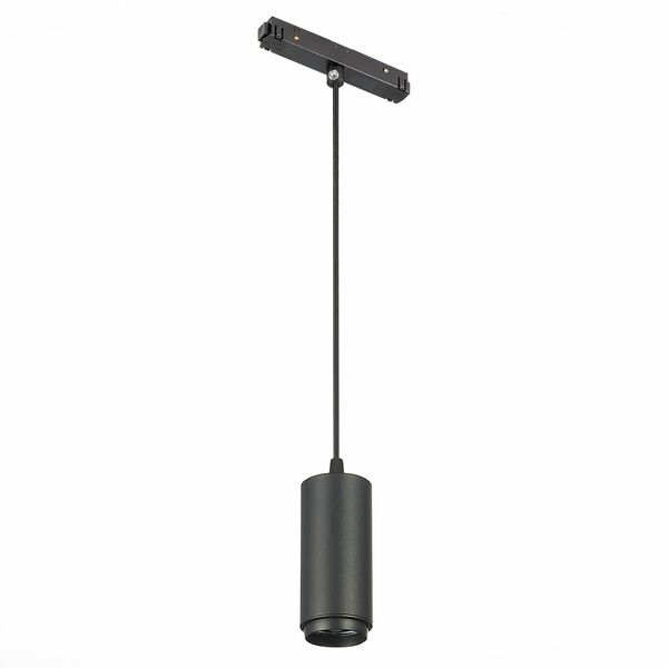 ST357.433.06 Магнитный трековый светильник подвесной ZOOM Черный LED 1*6W 3000K 667Lm Ra>80 10-60° I