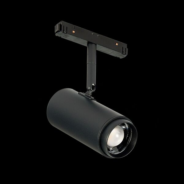 ST357.446.06 Магнитный трековый светильник ZOOM Черный LED 1*6W 4000K 667Lm Ra>80 10-60° IP20 L137xW