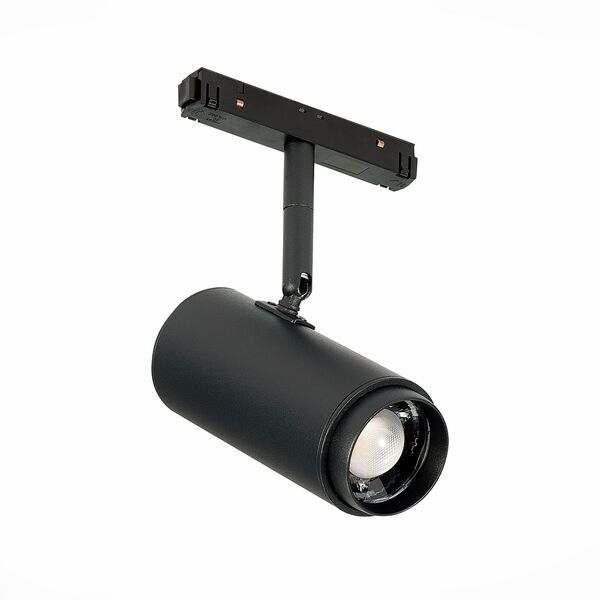 ST357.446.06 Магнитный трековый светильник ZOOM Черный LED 1*6W 4000K 667Lm Ra>80 10-60° IP20 L137xW