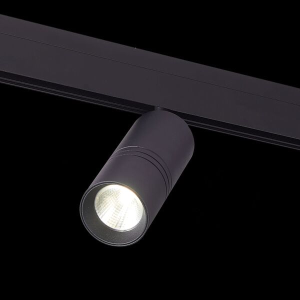 ST365.436.18 Магнитный трековый светильник Черный LED 1*18W 3000K 1 530Lm Ra>80 36° IP20 L-xW60xH148