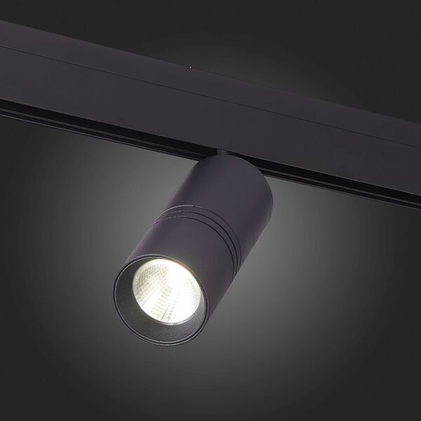 ST365.436.18 Магнитный трековый светильник Черный LED 1*18W 3000K 1 530Lm Ra>80 36° IP20 L-xW60xH148