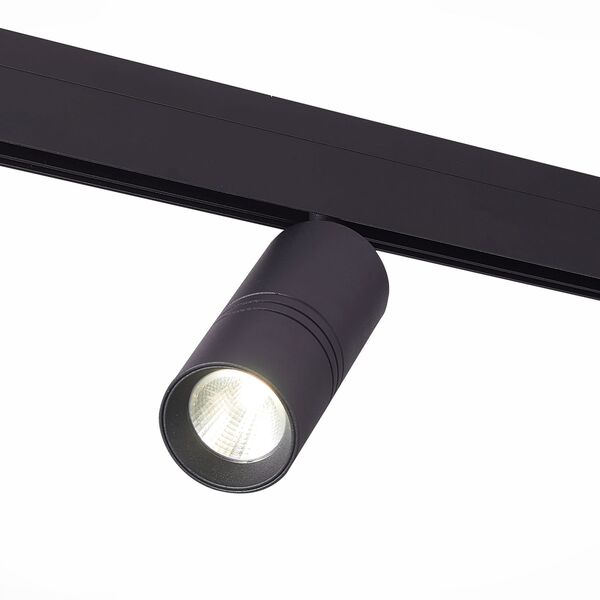 ST365.436.18 Магнитный трековый светильник Черный LED 1*18W 3000K 1 530Lm Ra>80 36° IP20 L-xW60xH148