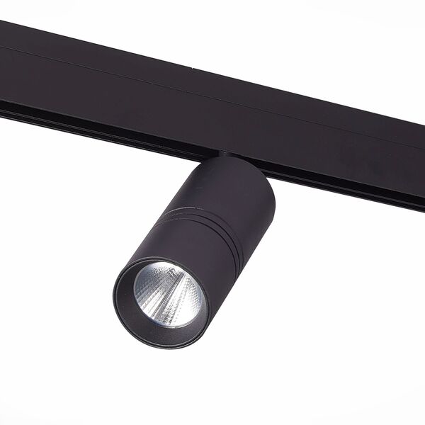 ST365.436.18 Магнитный трековый светильник Черный LED 1*18W 3000K 1 530Lm Ra>80 36° IP20 L-xW60xH148